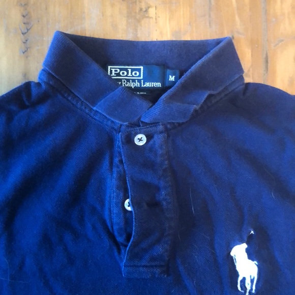 navy polo - Picture 2 of 2